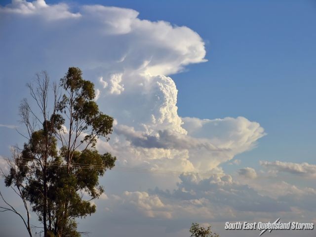 Nuclear updrafts on the western edge