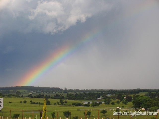 Intense rainbow east of Marburg