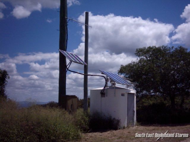 Solar powered systems for the Marburg radar