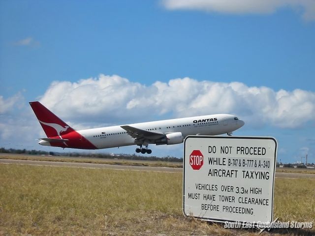 Qantas taking off