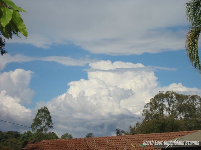 Storm forming on the Gold Coast