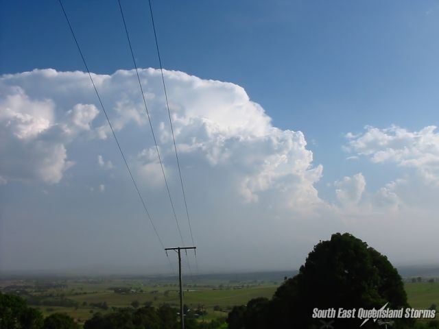 4:25pm -  The storm almost doubles in height