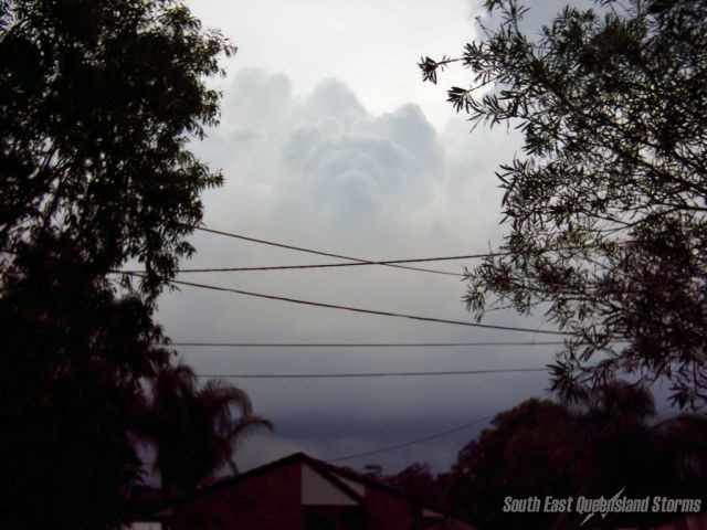 More solid updrafts under the high cloud