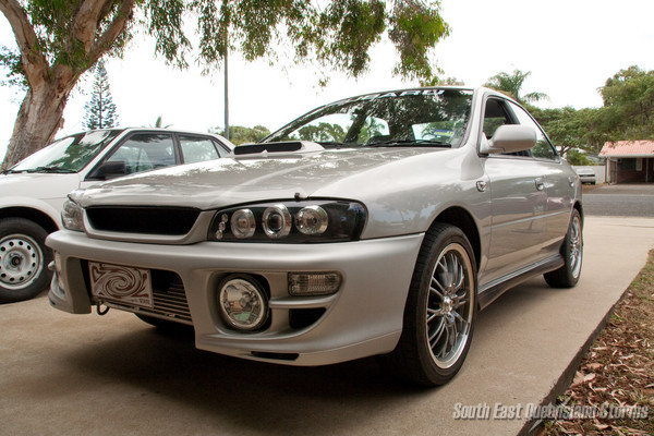 August 09 - New Bonnet Scoop and respray of front bumper