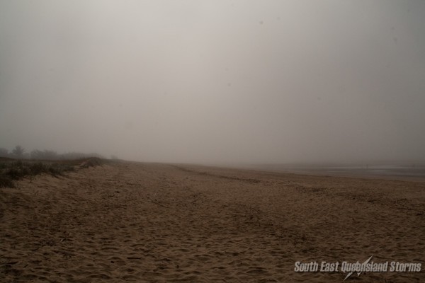 Rare sea fog rolls into Mackay at 10:30am!