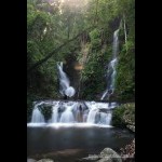 Vertical photo of Elebana falls