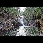 The main falls at Eungella National Park