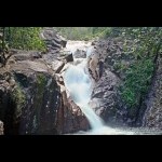 The main falls at Eungella National Park