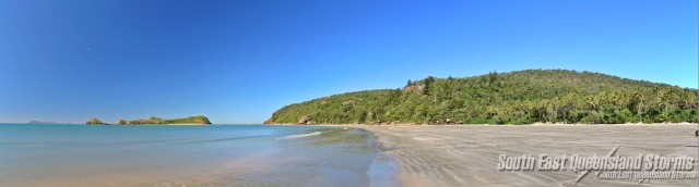 Panorama at Cape Hillsborough, north of Mackay