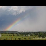Intense rainbow east of Marburg