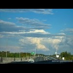 Large thunderstorm near Grafton, NE NSW