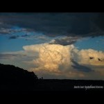 Mature thunderstorm, Ocen View, NE NSW