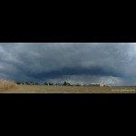 Panorama of the storm