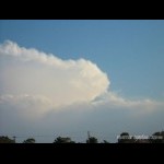 Thick backshearing anvil of the supercell