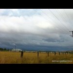 Massive thunderstorm out near Dalby
