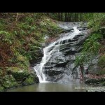 Waterfall at Condooloola falls