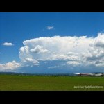 Massive thunderstorm NW of Archerfield