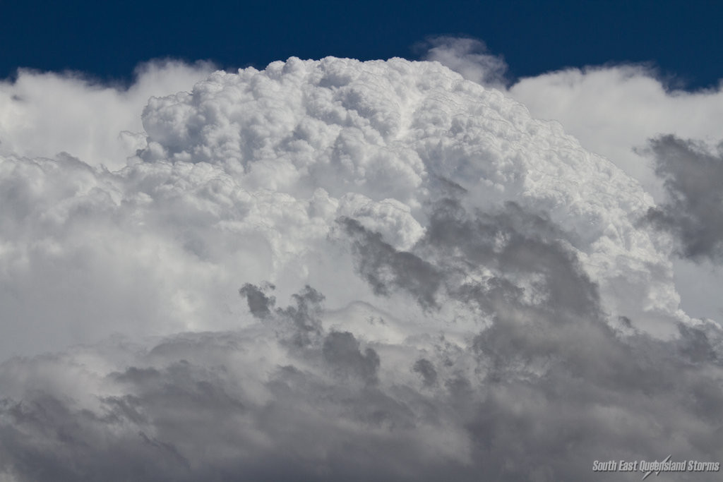 Explosive development looking towards Beaudesert.