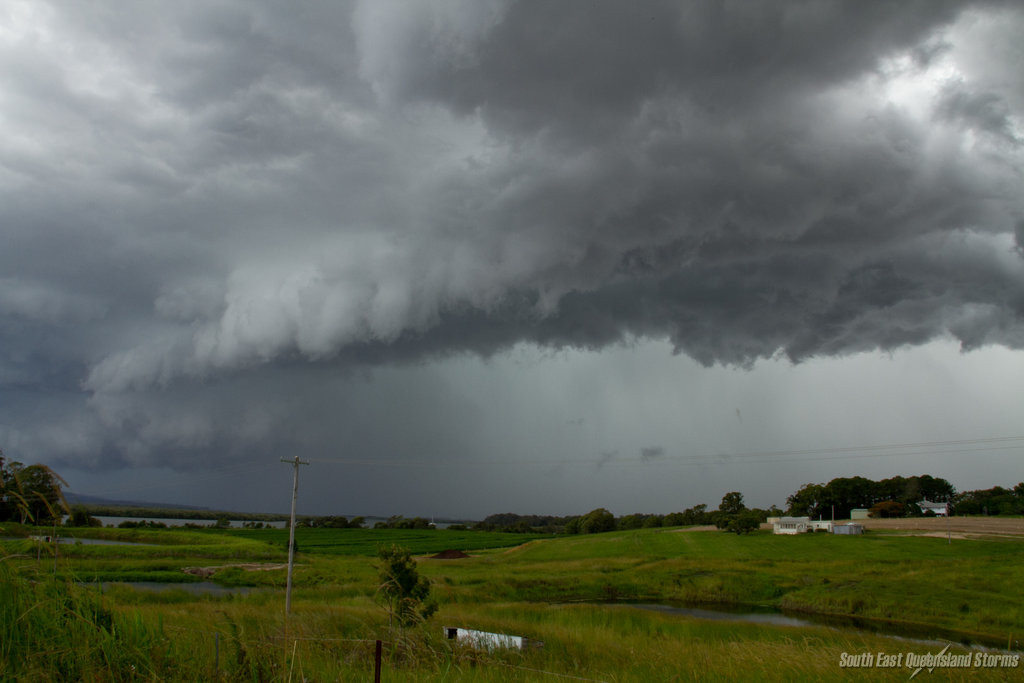 Gustfront near Cleveland