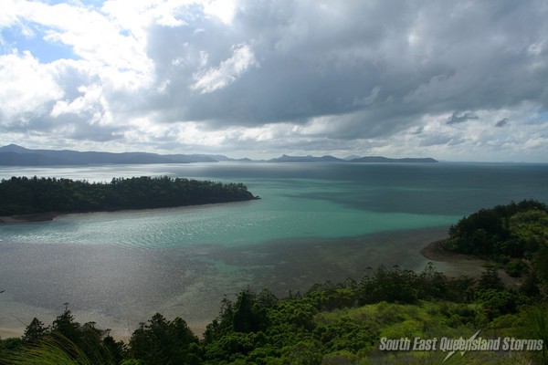 Overlooking Oyster Bay, South Molle Island, Whitsundays