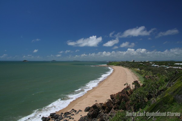 Slade Point Beach looking from Lamberts Lookout, Slade Point, north of Mackay