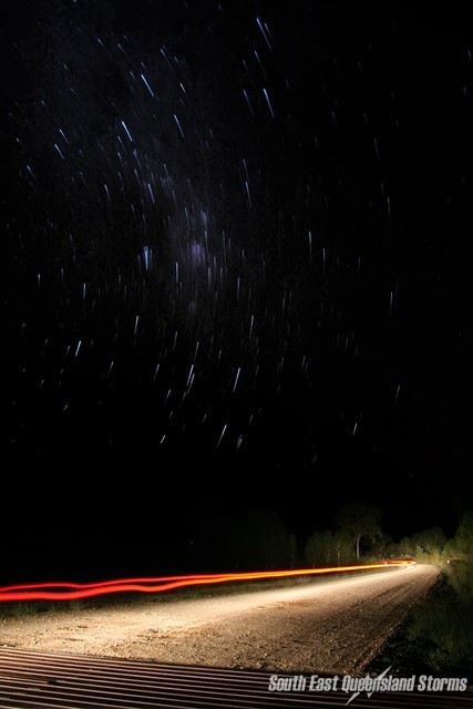 Startrails near Seaforth, 40km from Mackay