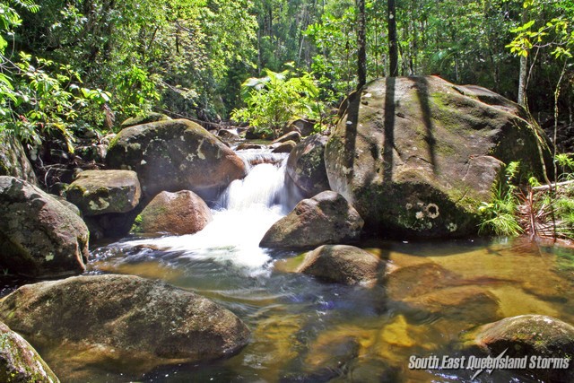 First of the falls at Eungella National Park