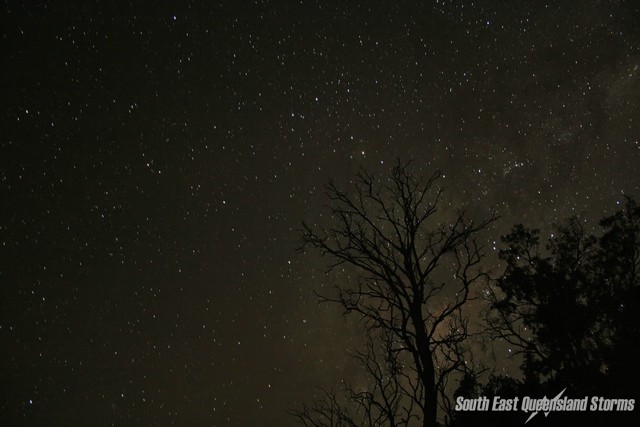 Clear skies north of Mackay (Shoal Point)