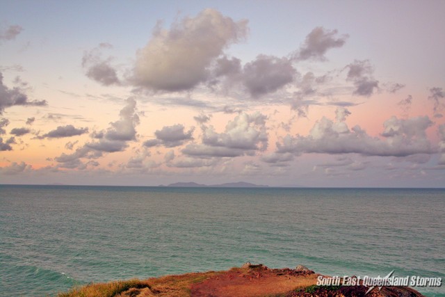 Overlooking the islands at Slade Point, north of Mackay on Twilight